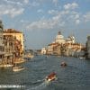 Canal Grande met Basiliek van Santa Maria della Salute in Venetië 