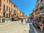 Via Giuseppe Garibaldi in Castello Venetië